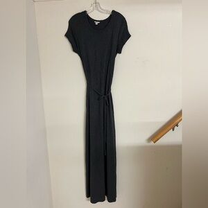 Dark gray Maxi Dress modal spandex dress large